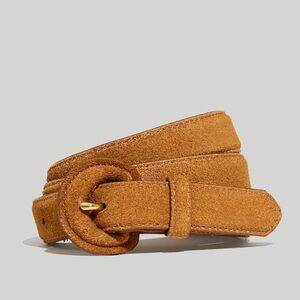 Madewell suede belt